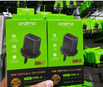 Oraimo Fast charger, Type C